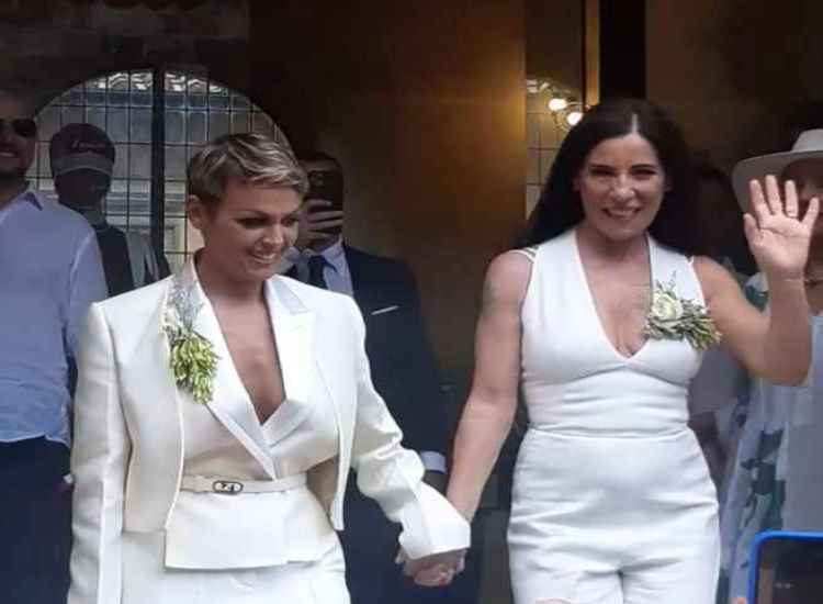 Matrimonio Paola Turci e Francesca