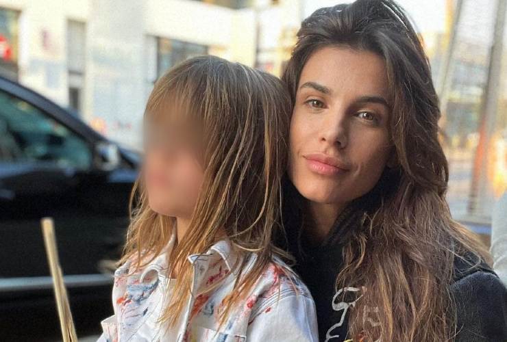 Quanto è cresciuto oggi la figlia di Elisabetta Canalis?