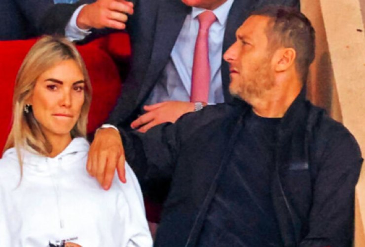 Prime immagini che vedono insieme Totti e la Bocchi