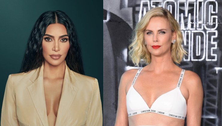 Charlize Theron- Kim Kardashian- solocine.it