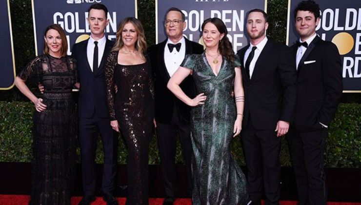 Figli, moglie ed ex moglie di Tom Hanks