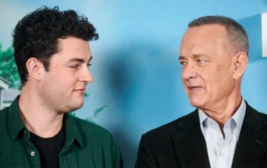 Tom Hanks e suo figlio Truman