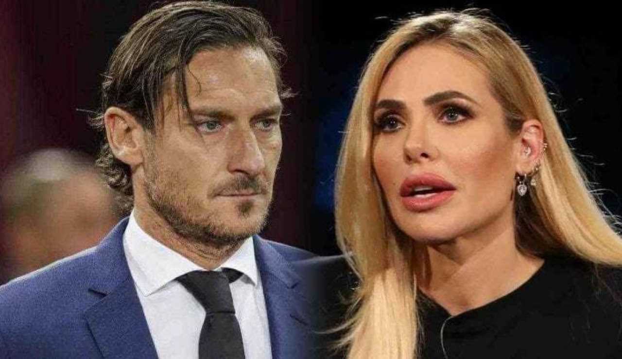 Francesco Totti e Ilary Blasi sempre più vicini a una battaglia legale