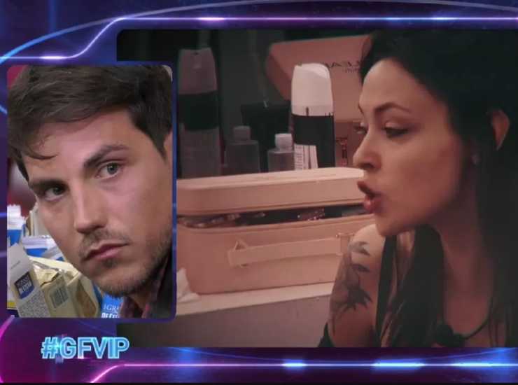 Martina Nasoni si dispera dopo aver assistito a una scena nella casa del "GF VIP"