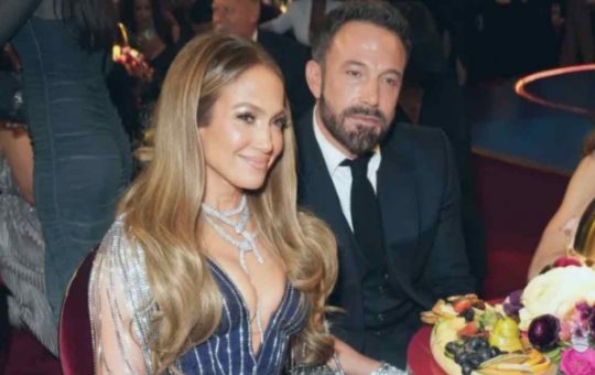 JLo e Ben Affleck ai Grammy 2023