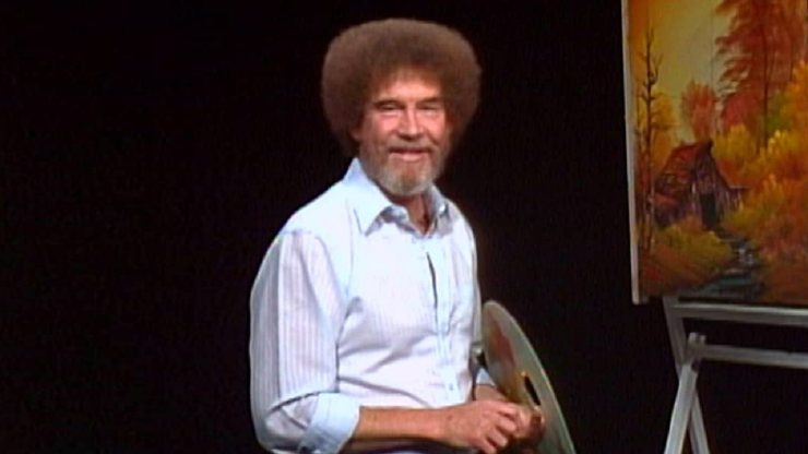 Bob Ross- paint- solocine.it