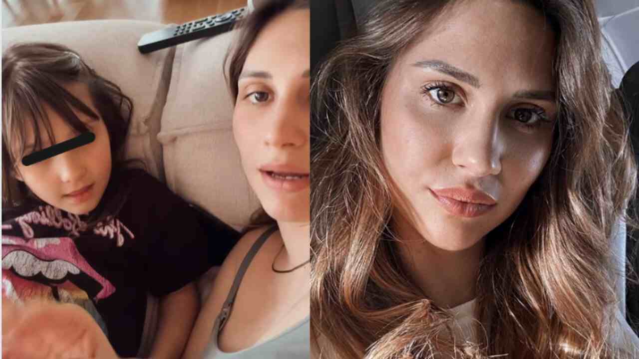 Beatrice Valli e sua figlia Azzurra