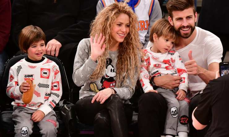 Shakira e i figli