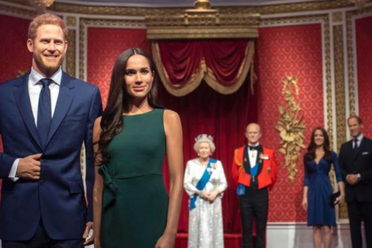 La statua di cera di Harry torna tra la Royal Family a Londra