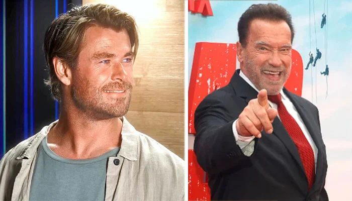 Chris Hemsworth e Arnold Schwarzenegger solocine.it