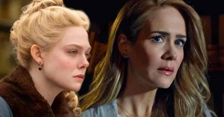 Elle Fanning e Sarah Paulson 