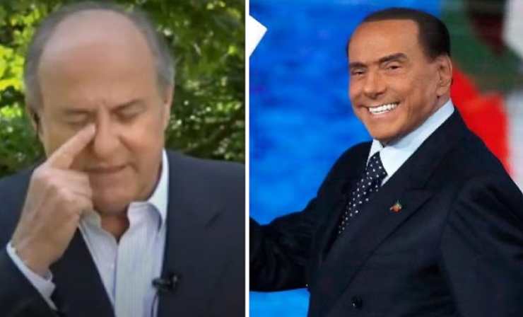 Gerry Scotti e Silvio Berlusconi