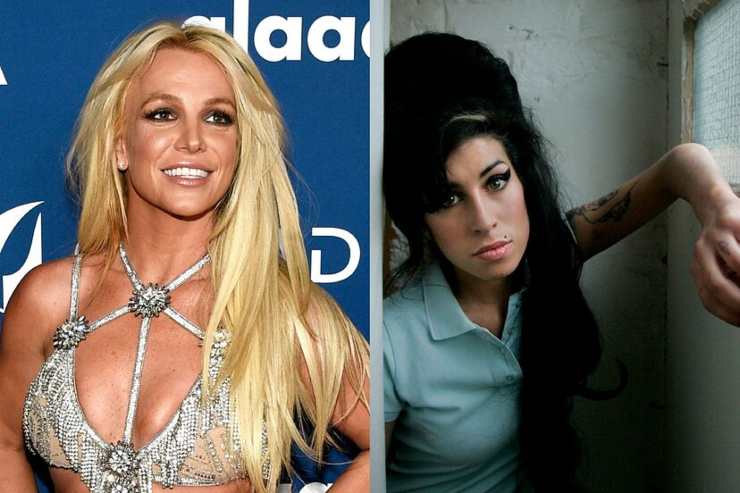 Britney Spears e Amy Winehouse