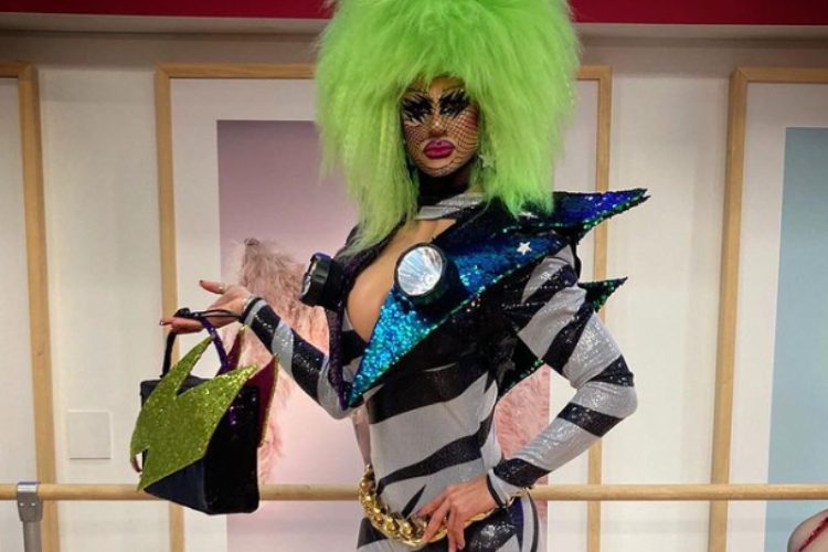 Francesco Oppini è la drag queen per una sera | Fonte: Instagram - Solocine.it
