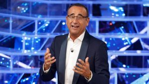 Il conduttore di Tale e Quale Show Carlo Conti - Fonte: Ansa - solocine.it