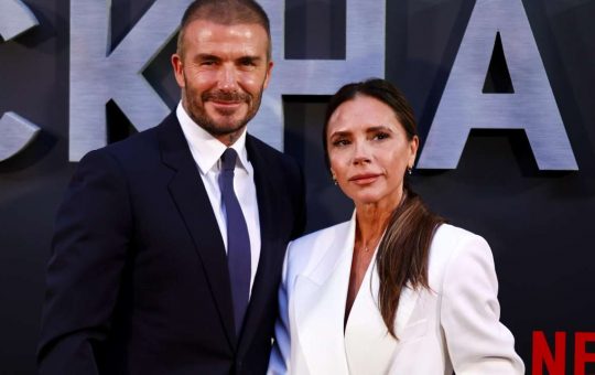 David Beckham e Victoria solocine