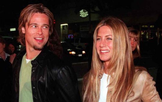 Jennifer Aniston e Brad Pitt