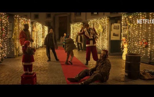 In fuga con Babbo Natale - Fonte: Twitter - solocine.it