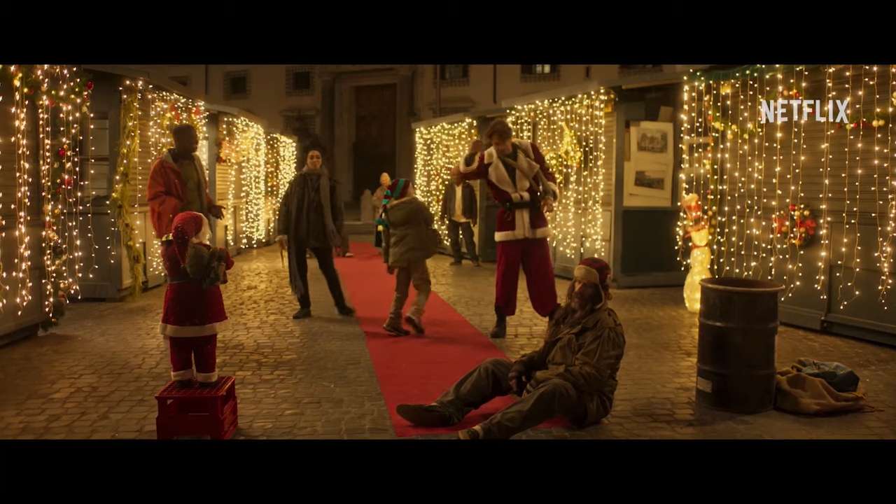In fuga con Babbo Natale - Fonte: Twitter - solocine.it