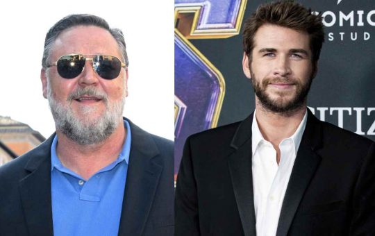 Russell Crowe e Liam Hemsworth solocine